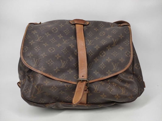 LOUIS VUITTON Monogram M42254 Saumur 35 Shoulder Bag