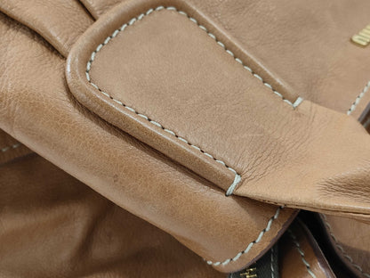 Miu Miu Leather Tote Bag