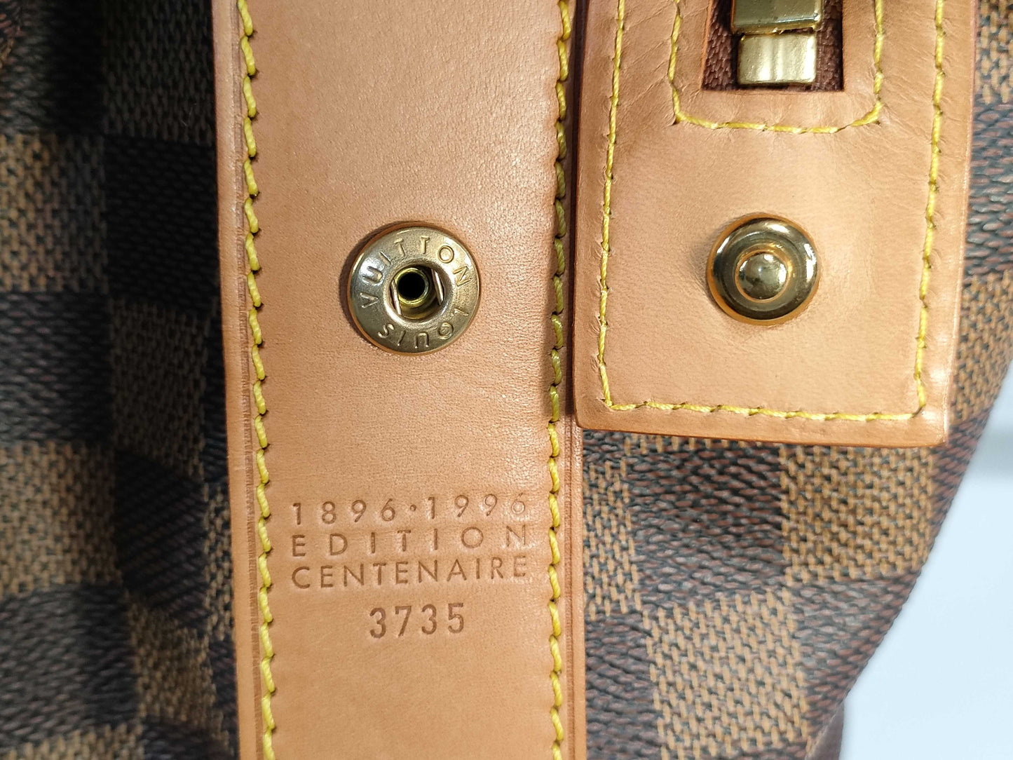LOUIS VUITTON [Serial Number] RFID Unverifiable AS1906 Damier Colombine 1896-1996 Edition Shoulder Bag