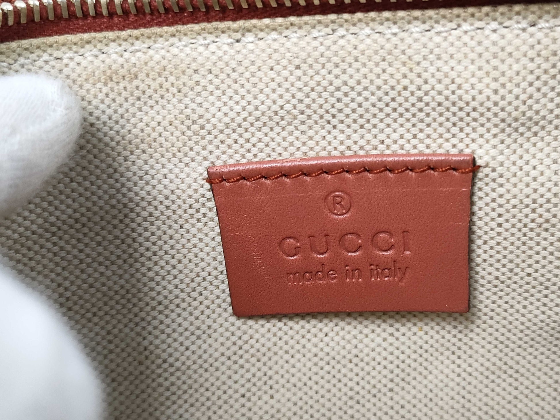 GUCCI GG Canvas Tote Bag with Pouch 247209