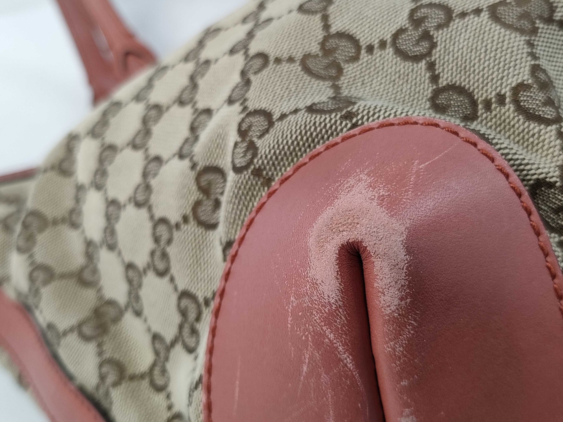 GUCCI GG Canvas Tote Bag with Pouch 247209