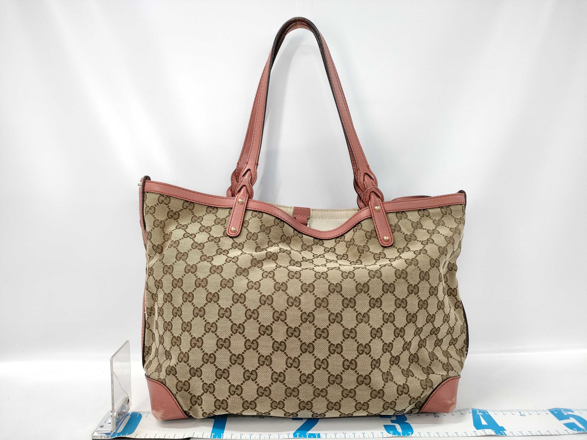 GUCCI GG Canvas Tote Bag with Pouch 247209
