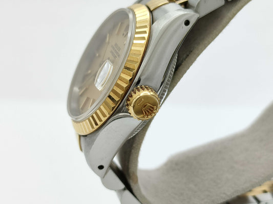ROLEX 69173 9853075 Champagne Dial Women's Watch