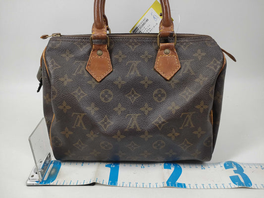 LOUIS VUITTON Monogram M41109 Speedy 25 Boston Bag
