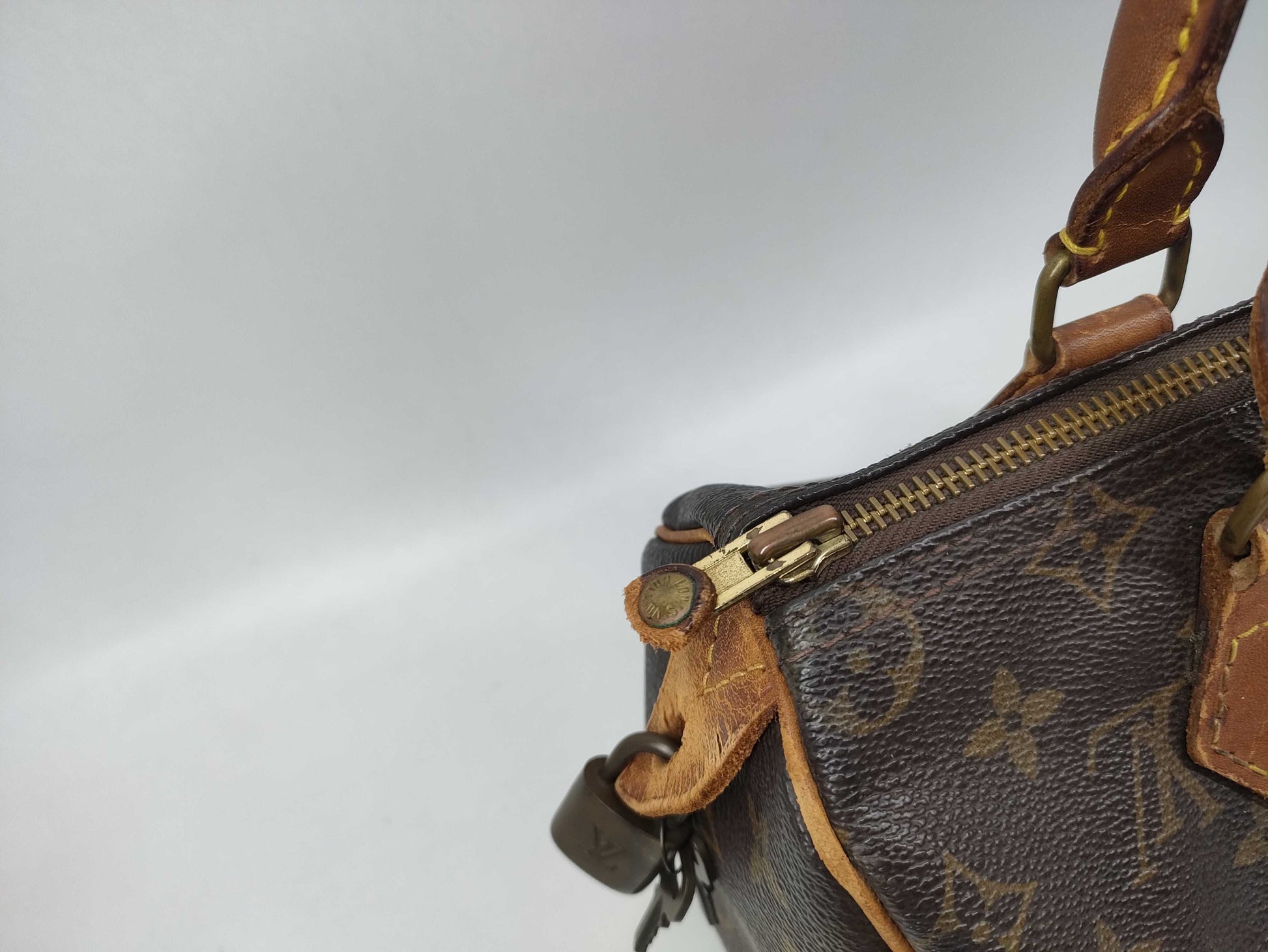 LOUIS VUITTON Monogram M41109 Speedy 25 Boston Bag