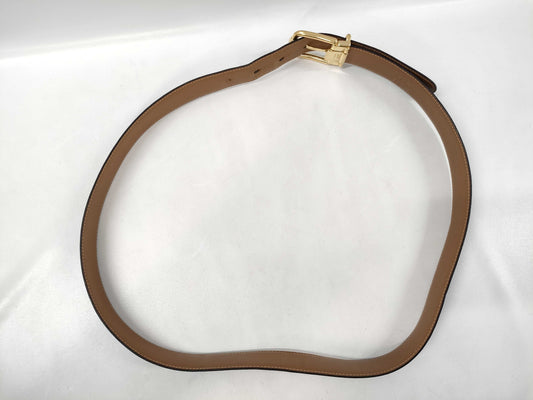 GUCCI Gold-colored Buckle Belt
