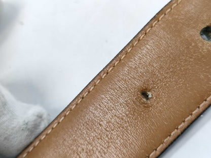 GUCCI Gold-colored Buckle Belt