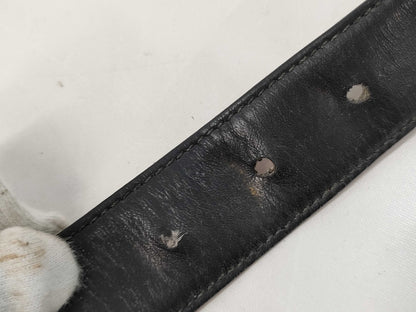 GUCCI Gold-colored Buckle Belt