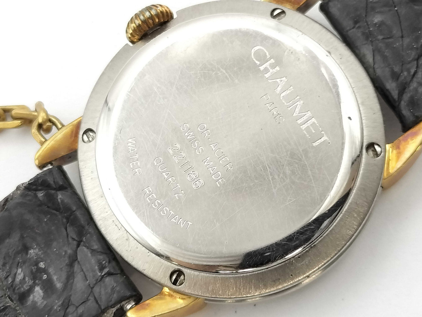 CHAUMET Griffith OR-ACIER 221186 Quartz Women's Watch