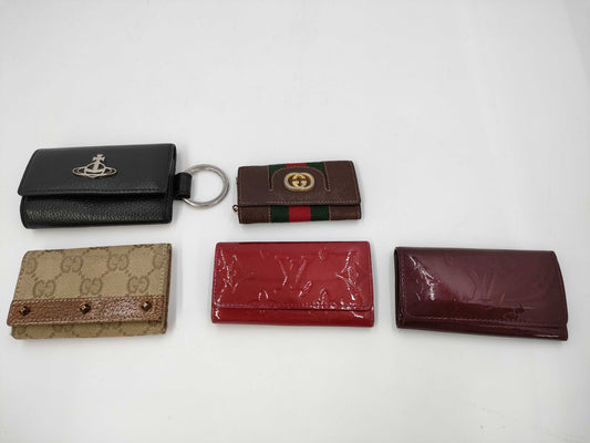 5 Key Cases Louis Vuitton/Gucci/Vivienne Westwood Key Cases/Key Holders