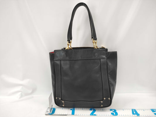 Chloe Eden Leather Tote Black Tote Bag