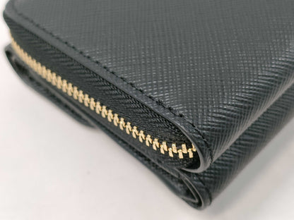 agnes b folding wallet wallet