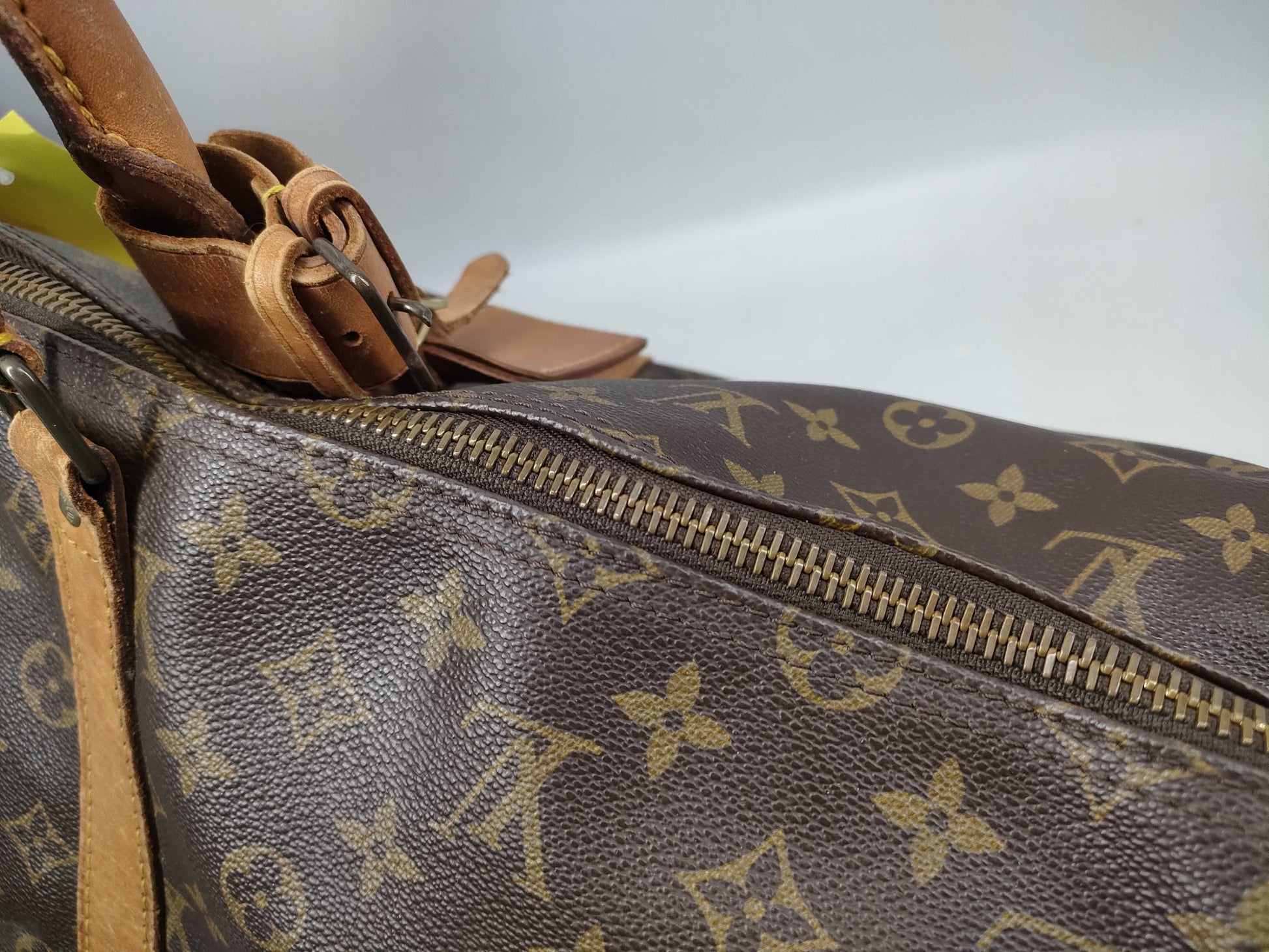 LOUIS VUITTON Monogram M41424 Keepall 55 Boston Bag
