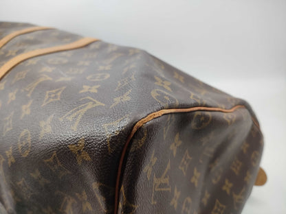 LOUIS VUITTON Monogram M41424 Keepall 55 Boston Bag