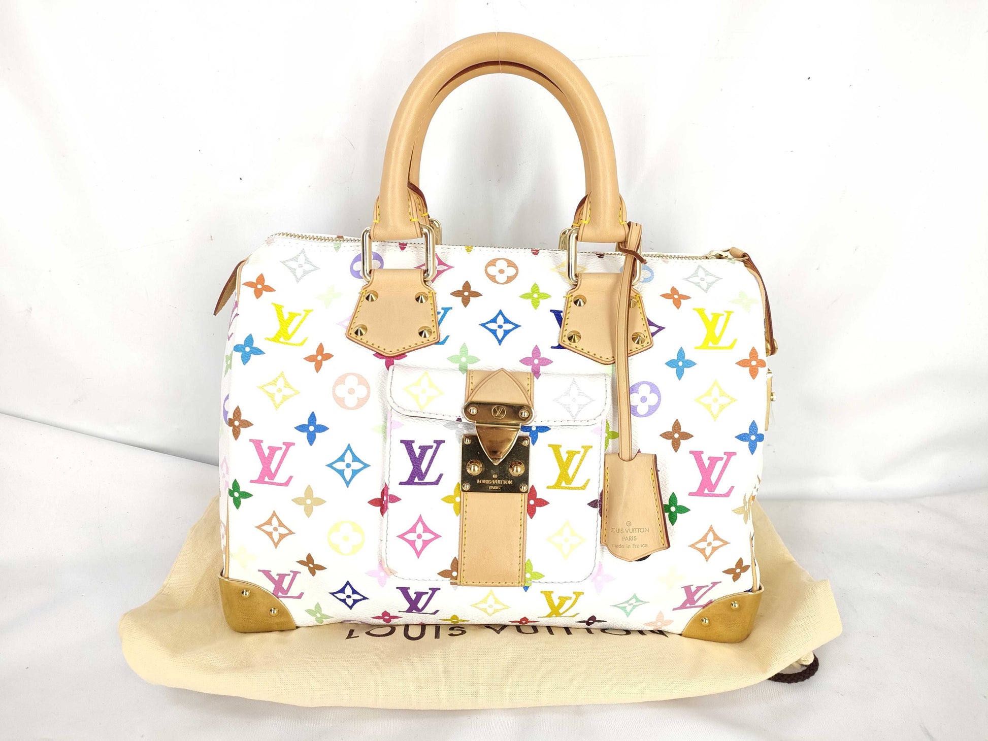 LOUIS VUITTON [Serial Number] SP0095 Monogram Multicolore Speedy 30 Bron Handbag