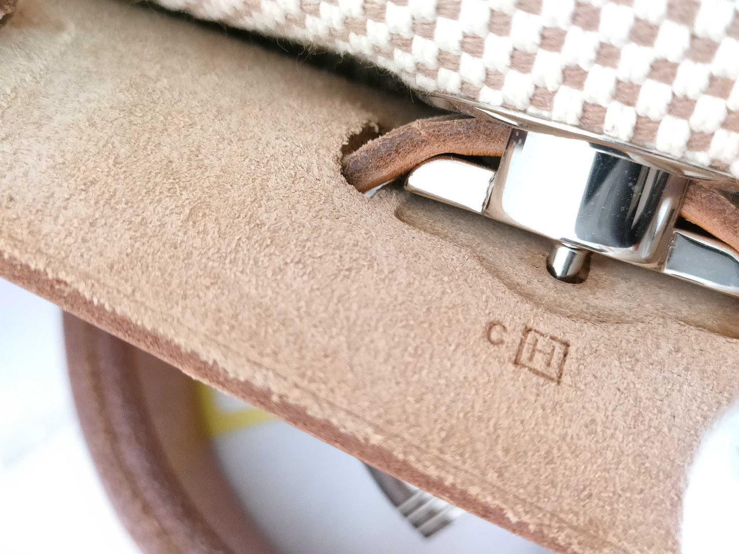 HERMES □H Airbag with interchangeable straps Backpack