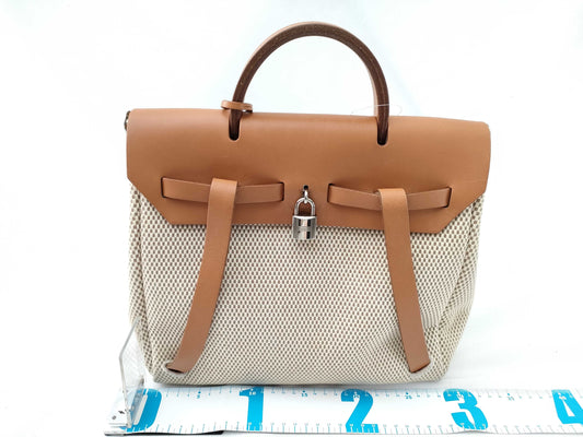 HERMES □H Airbag with interchangeable straps Backpack