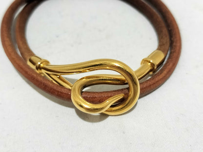 HERMES Jumbo/Gold Hardware Bracelet/Bangle
