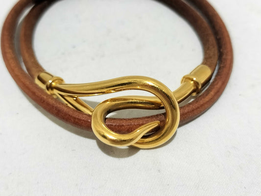 HERMES Jumbo/Gold Hardware Bracelet/Bangle