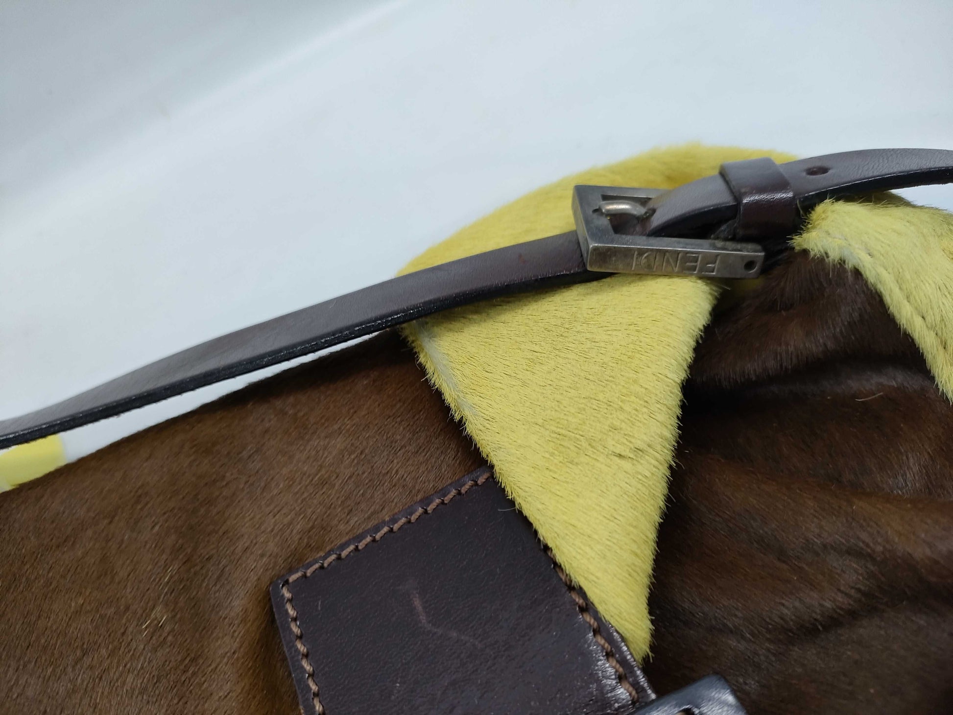 FENDI ponytail shoulder bag