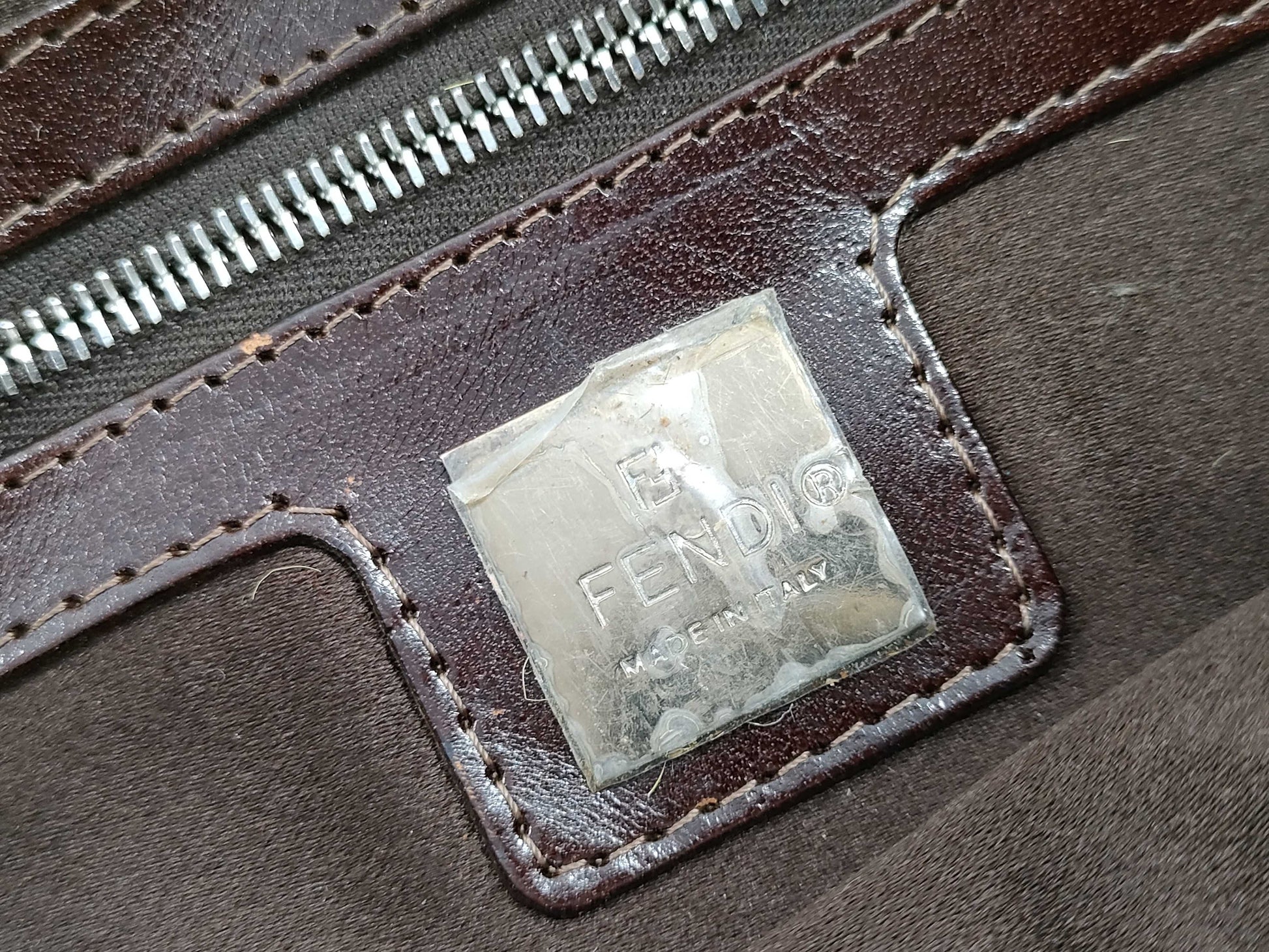FENDI ponytail shoulder bag