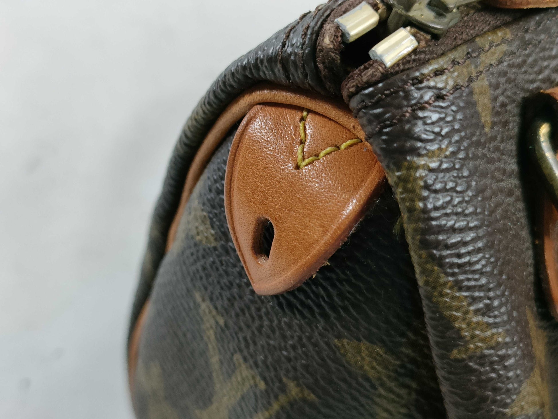 LOUIS VUITTON RFID Unverifiable, Serial Unverifiable Monogram Mini Speedy Pouch