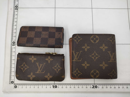 LOUIS VUITTON Monogram Damier Key Case/Wallet and 3-Piece Accessory Set Other Accessories