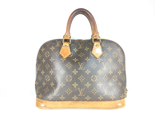 LOUIS VUITTON BA0977 Monogram M51130 Alma Handbag