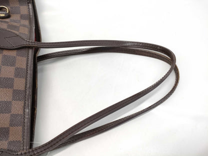 LOUIS VUITTON Damier Neverfull MM Tote Bag