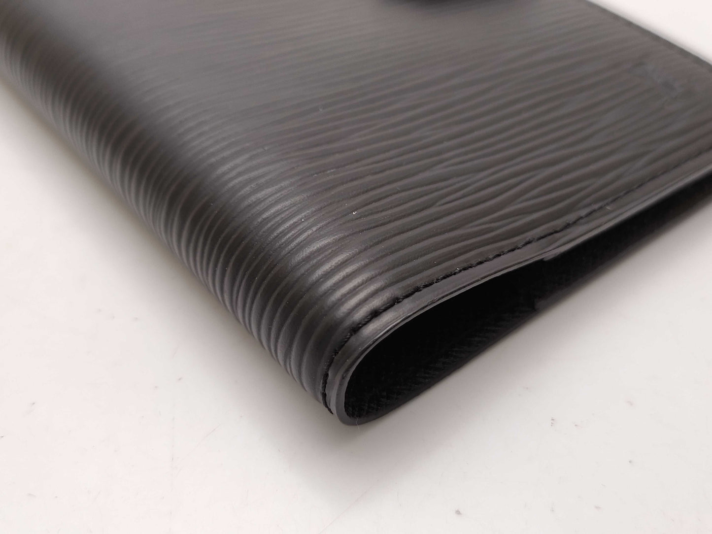 LOUIS VUITTON Epi R20052 Agenda PM Noir Notebook Cover