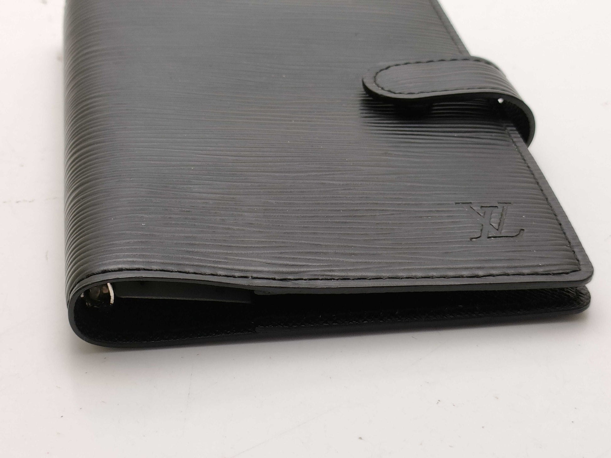 LOUIS VUITTON Epi R20052 Agenda PM Noir Notebook Cover