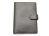 LOUIS VUITTON Epi R20052 Agenda PM Noir Notebook Cover