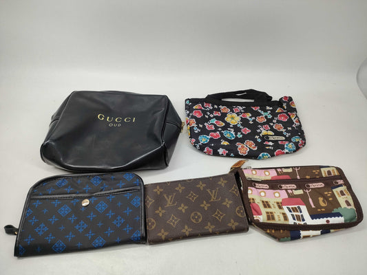 LOUIS VUITTON Monogram Pouch Set 