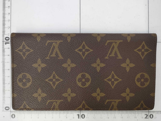 LOUIS VUITTON Monogram Long Wallet Billfold