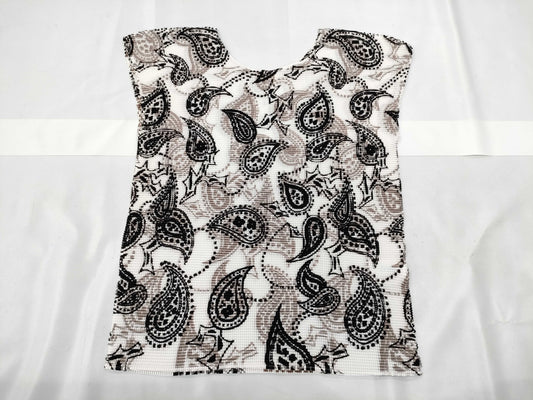 ISSEY MIYAKE me Paisley Print Tops Tops