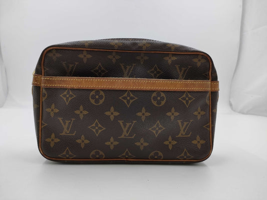 LOUIS VUITTON Monogram Compiegne Clutch Bag