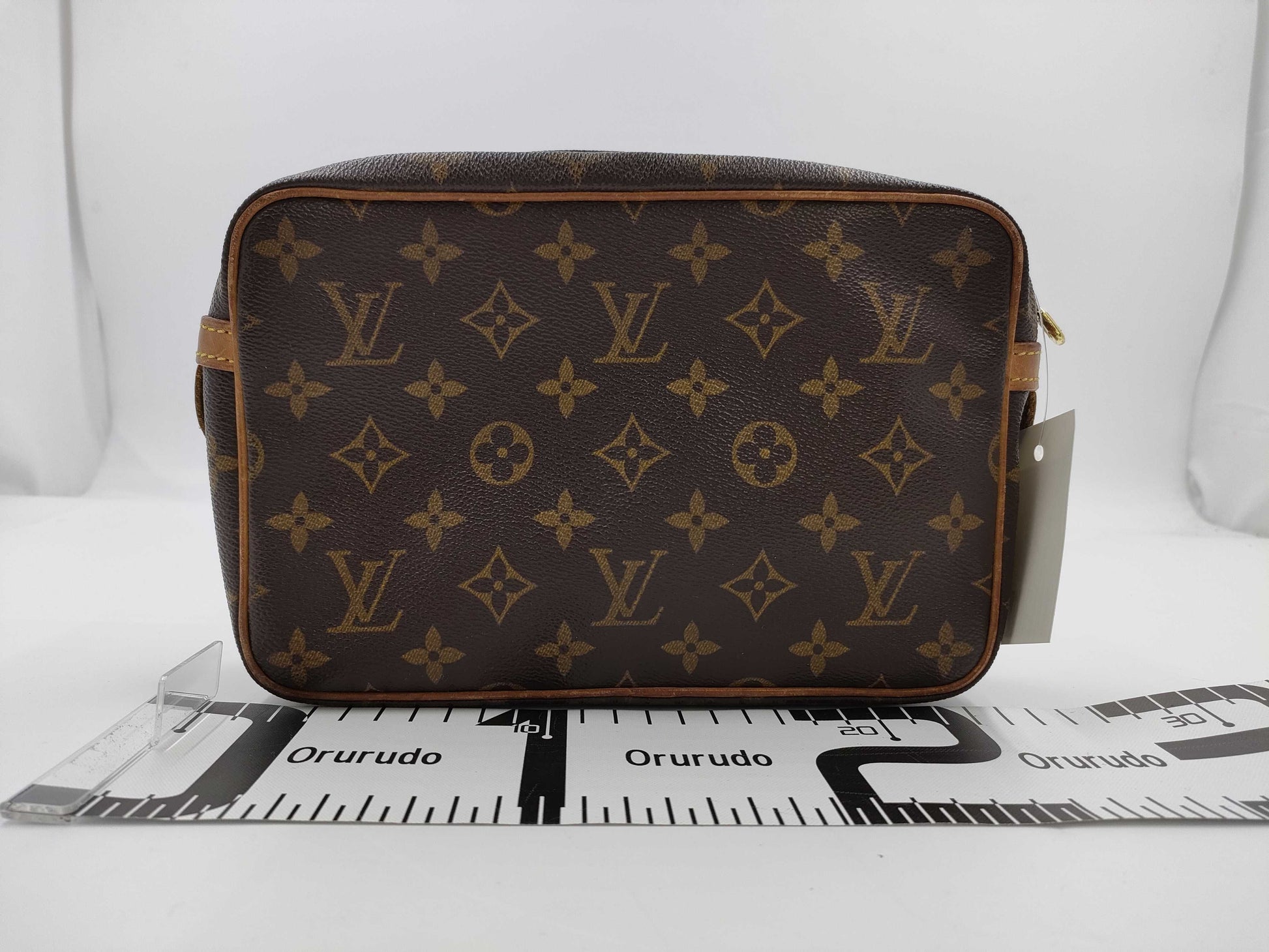 LOUIS VUITTON Monogram Compiegne Clutch Bag