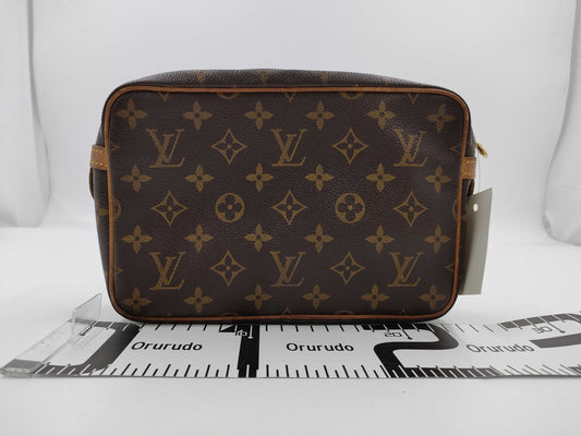 LOUIS VUITTON Monogram Compiegne Clutch Bag