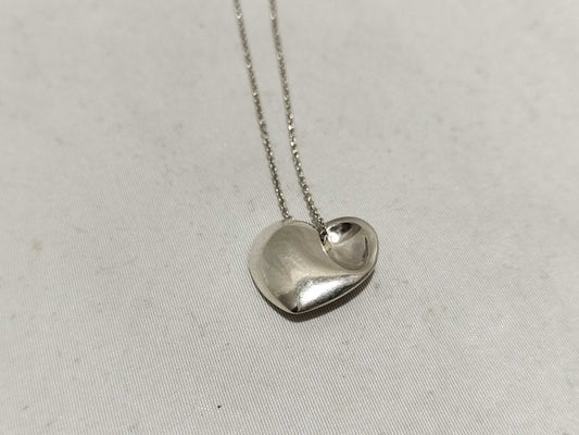 Tiffany & Co. Folded Heart 5.8g Necklace
