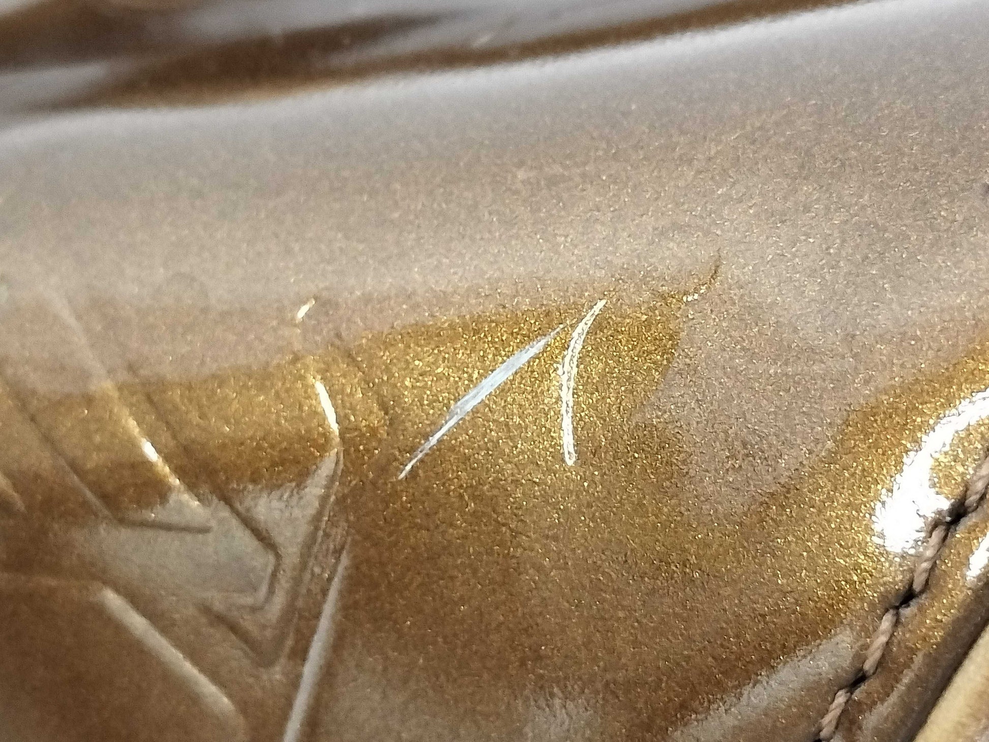 LOUIS VUITTON LW0030 Vernis Houston Shoulder Bag