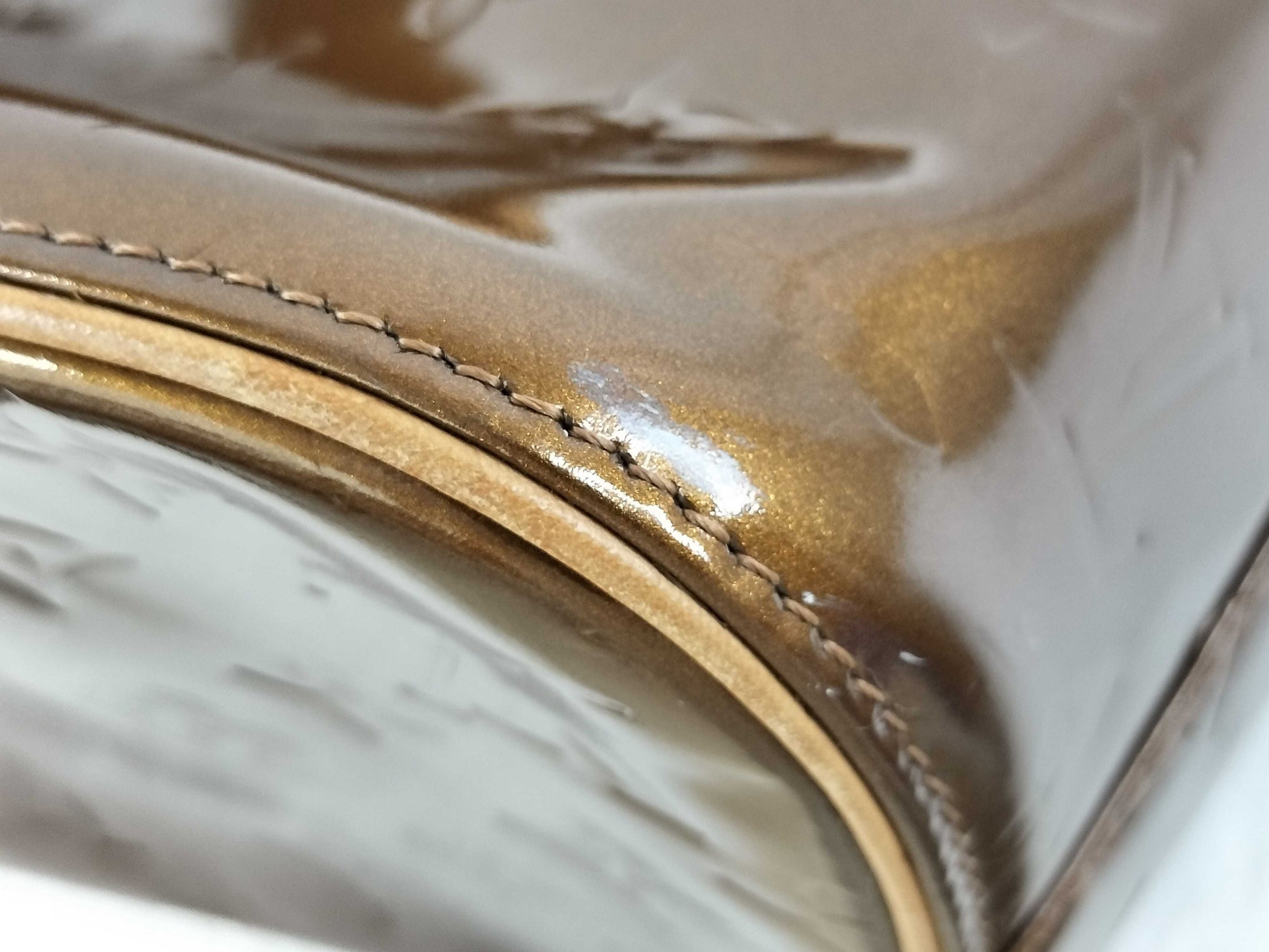 LOUIS VUITTON LW0030 Vernis Houston Shoulder Bag