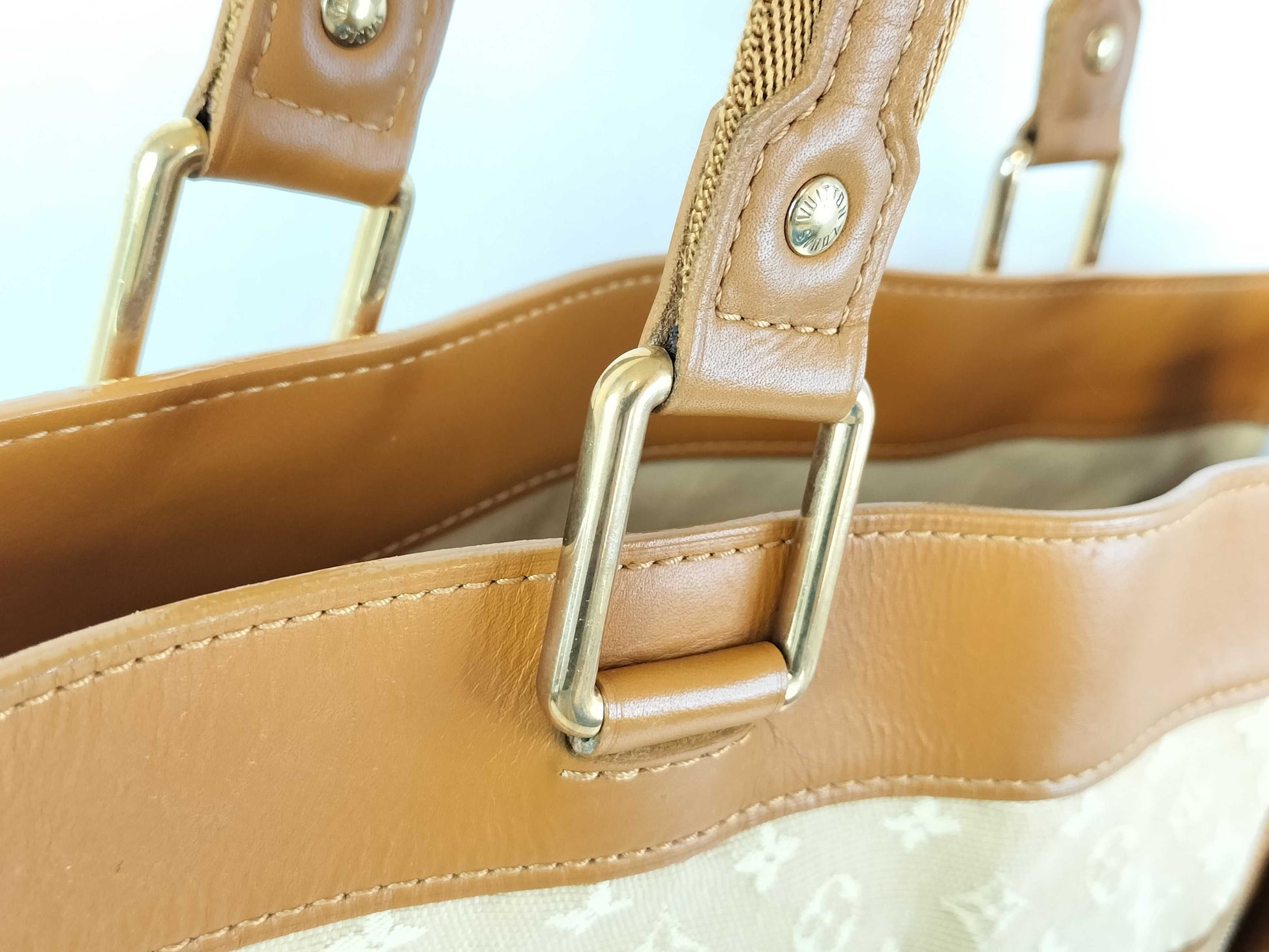 LOUIS VUITTON SR0014 Monogram Mini Lucille GM M92683 Tote Bag