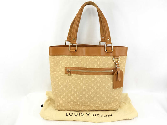 LOUIS VUITTON SR0014 Monogram Mini Lucille GM M92683 Tote Bag