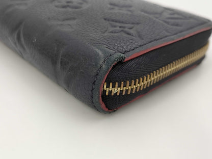 LOUIS VUITTON Monogram Empreinte/Round Wallet