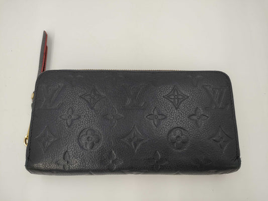 LOUIS VUITTON Monogram Empreinte/Round Wallet