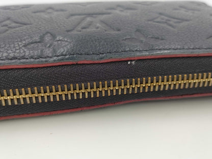 LOUIS VUITTON Monogram Empreinte/Round Wallet
