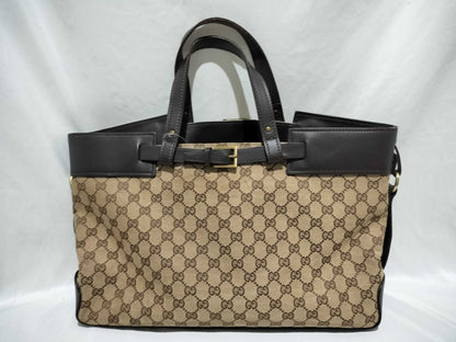 GUCCI GG Canvas Tote 106251 Handbag