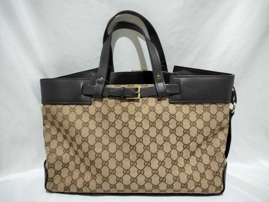 GUCCI GG Canvas Tote 106251 Handbag