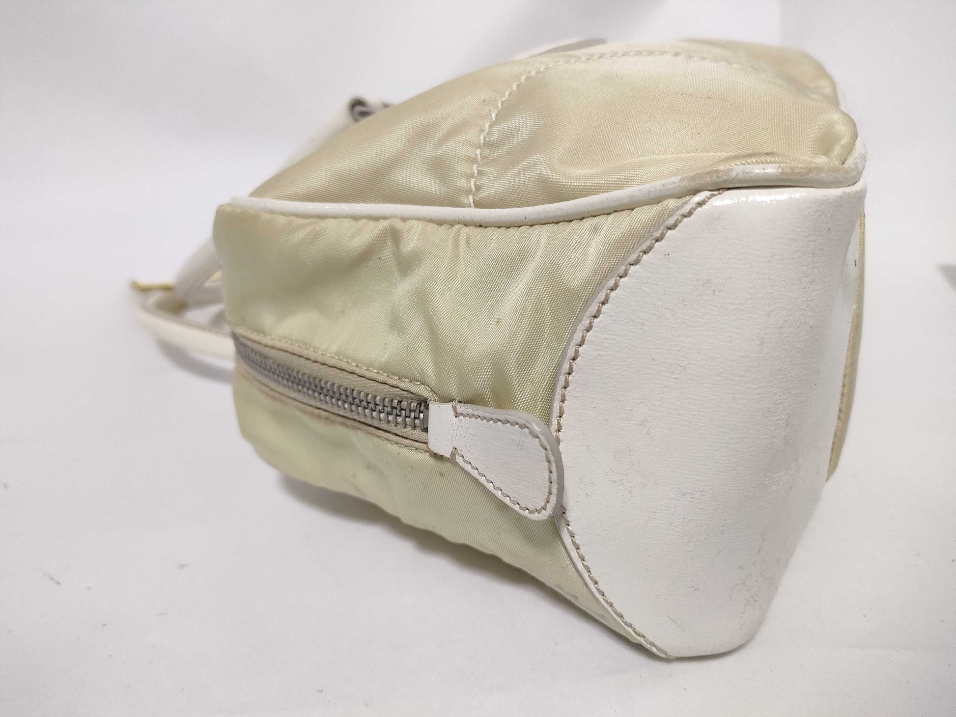 PRADA Nylon Mini Boston Bag