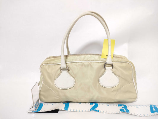 PRADA Nylon Mini Boston Bag